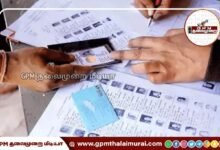 வாக்காளர் பட்டியலில் பெயர் சேர்க்க இன்று மற்றும் நாளை சிறப்பு முகாம்கள்.