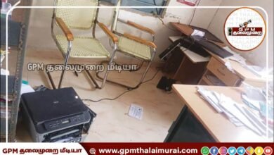 அம்மாப்பட்டினம் ஊராட்சி மன்ற அலுவலகம் சூறையாடல்: மர்ம நபர்களுக்கு வலைவீச்சு!