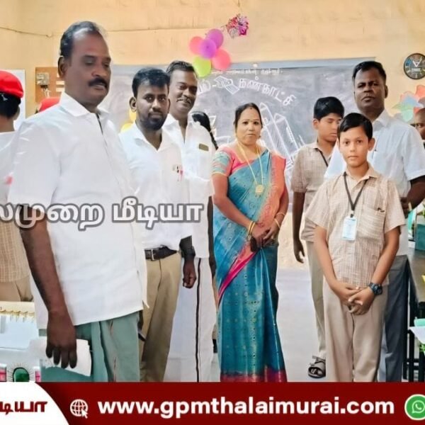 மணமேல்குடி வெள்ளூர் பள்ளியில் அசத்தல் அறிவியல் கண்காட்சி: மாணவர்கள் வினோத படைப்புகள்!